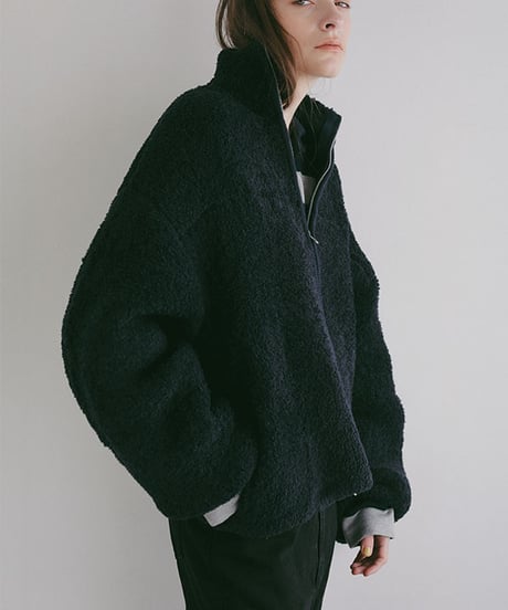 ETRE TOKYO ボンディングニットフリースブルゾン
