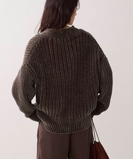 marmors chenille yarn big cardigan