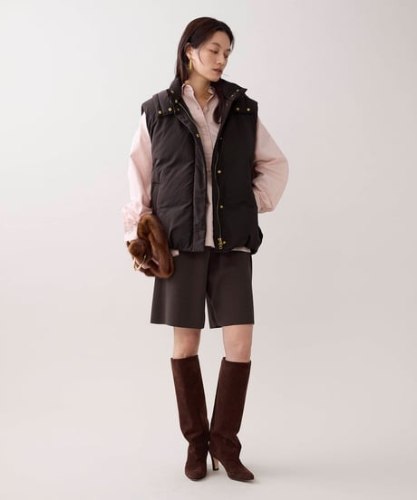 marmors hooded down vest