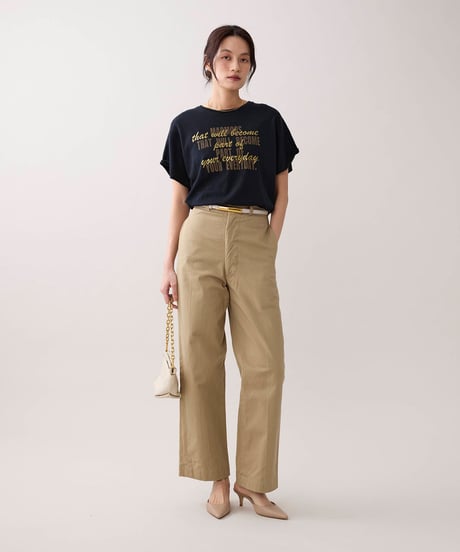 marmors  wool logo T-shirt