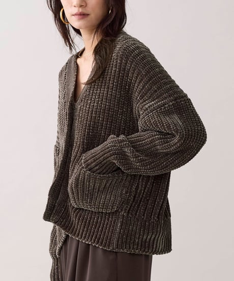 marmors chenille yarn big cardigan