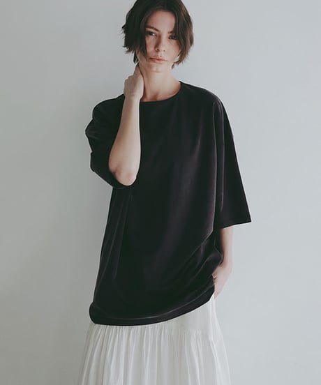 ETRE TOKYO キュプラジャージオーバーサイズTee