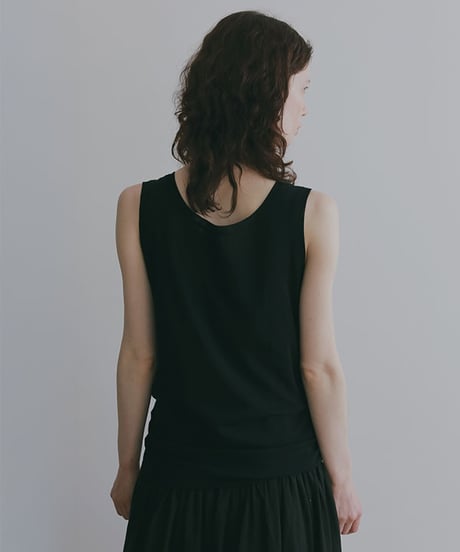 ETRE TOKYO ダブルニットヘンリータンクトップ