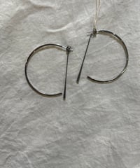 import 半月ロングスティックピアス