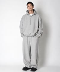SUPER THANKSstretch wool like Side-tuck belloon pant