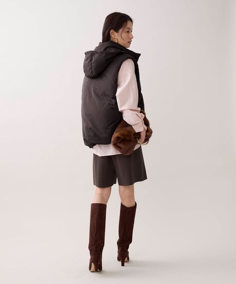 marmors hooded down vest