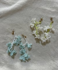 import お花ピアス