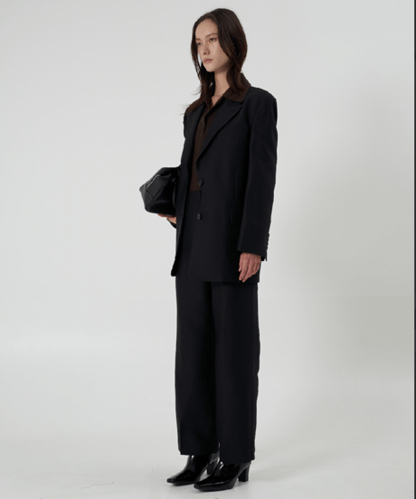 blossom MOD WOOL SILK SINGLE JACKET