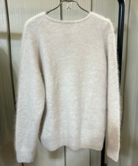 Lilly Linque フォックスカシミヤVネックニット