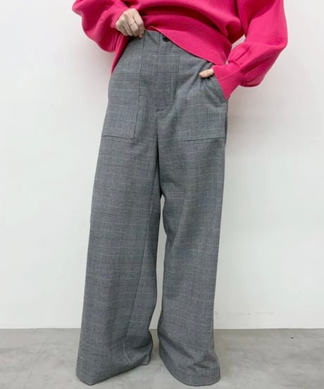 cynical 2wayチェックパンツ