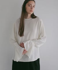 ETRE TOKYO クルーネックキャンディースリーブプルオーバー