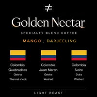 【ゲイシャブレンド 】 浅煎り ゴールデンネクター 3type Colombia Geisha Blend