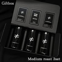 【ギフトBOX】 ミディアム3type 中煎り マラウイミスク ゲイシャ, ワインバレルリザーブ , ブラックストーンエクリプス