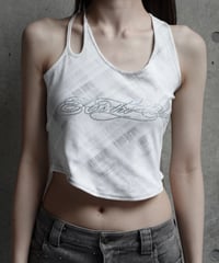 rhinestone cut tops