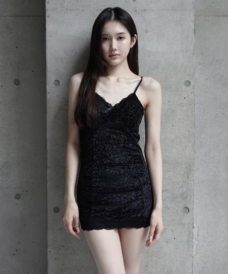 lace animal onepiece