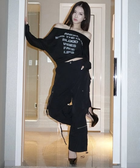 sheer dolman tee