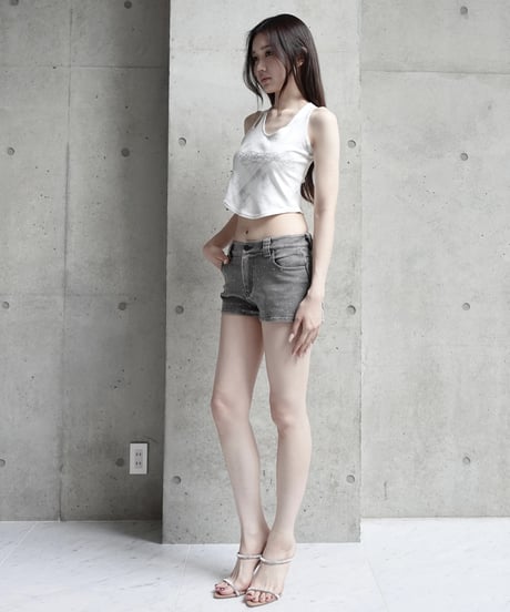 rhinestone cut tops