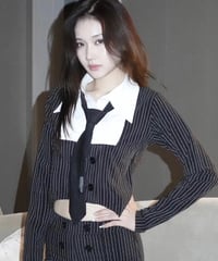 stripe lady tops