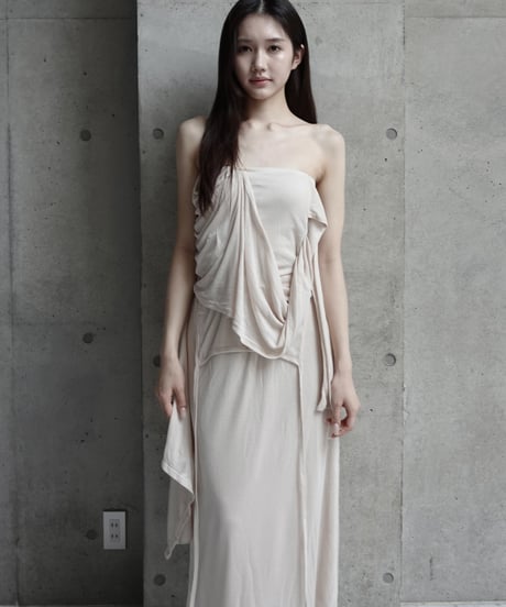 wrap long skirt