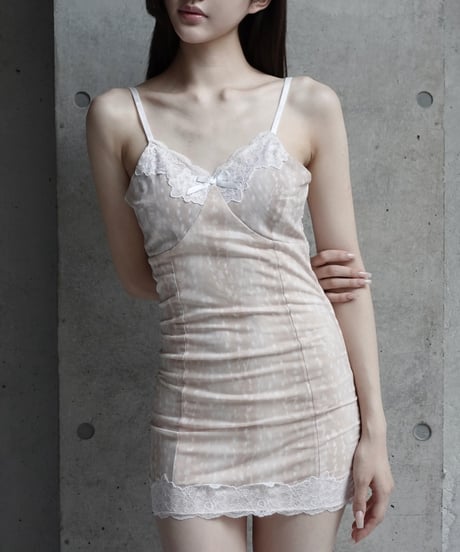 lace animal onepiece