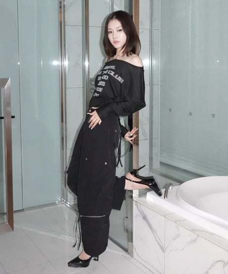 sheer dolman tee