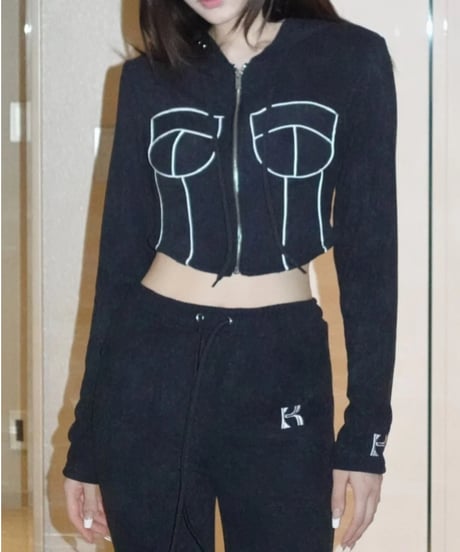 lingerie lady hoodie