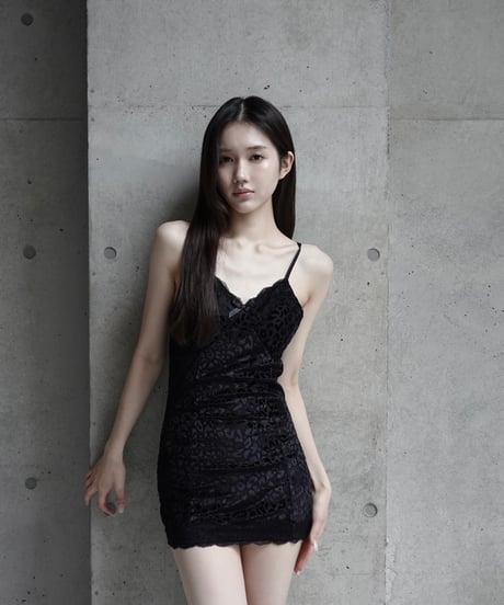lace animal onepiece
