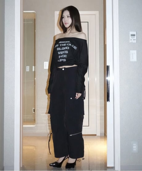 sheer dolman tee