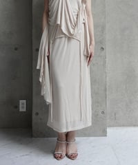 wrap long skirt