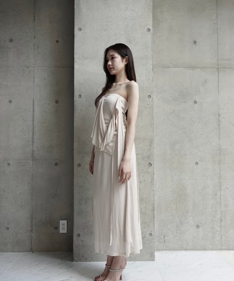wrap long skirt