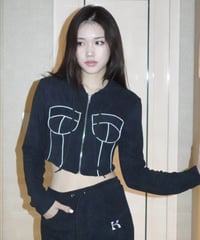 lingerie lady hoodie