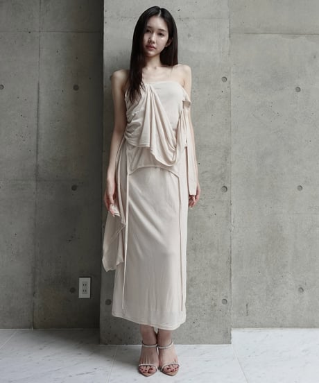wrap long skirt