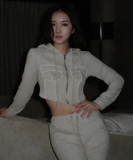 lingerie lady hoodie