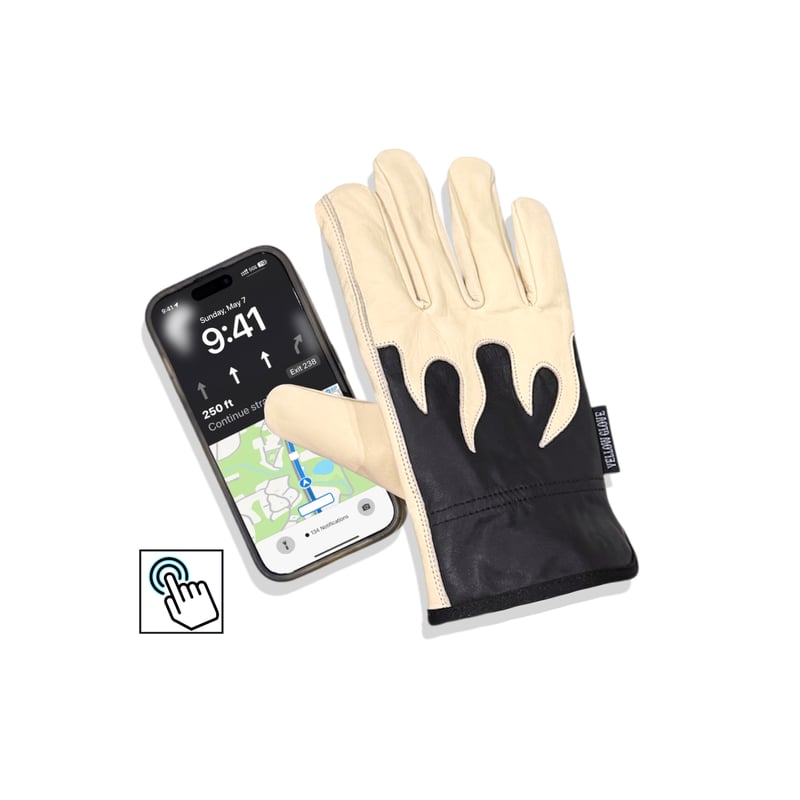 FIRE GLOVE / BLACK | Yellow Glove