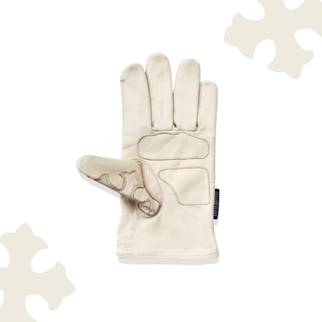 CROSS GLOVE / BEIGE