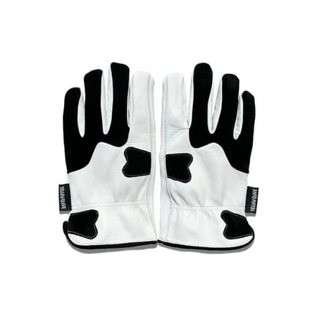 COW GLOVE / MILK WHITE