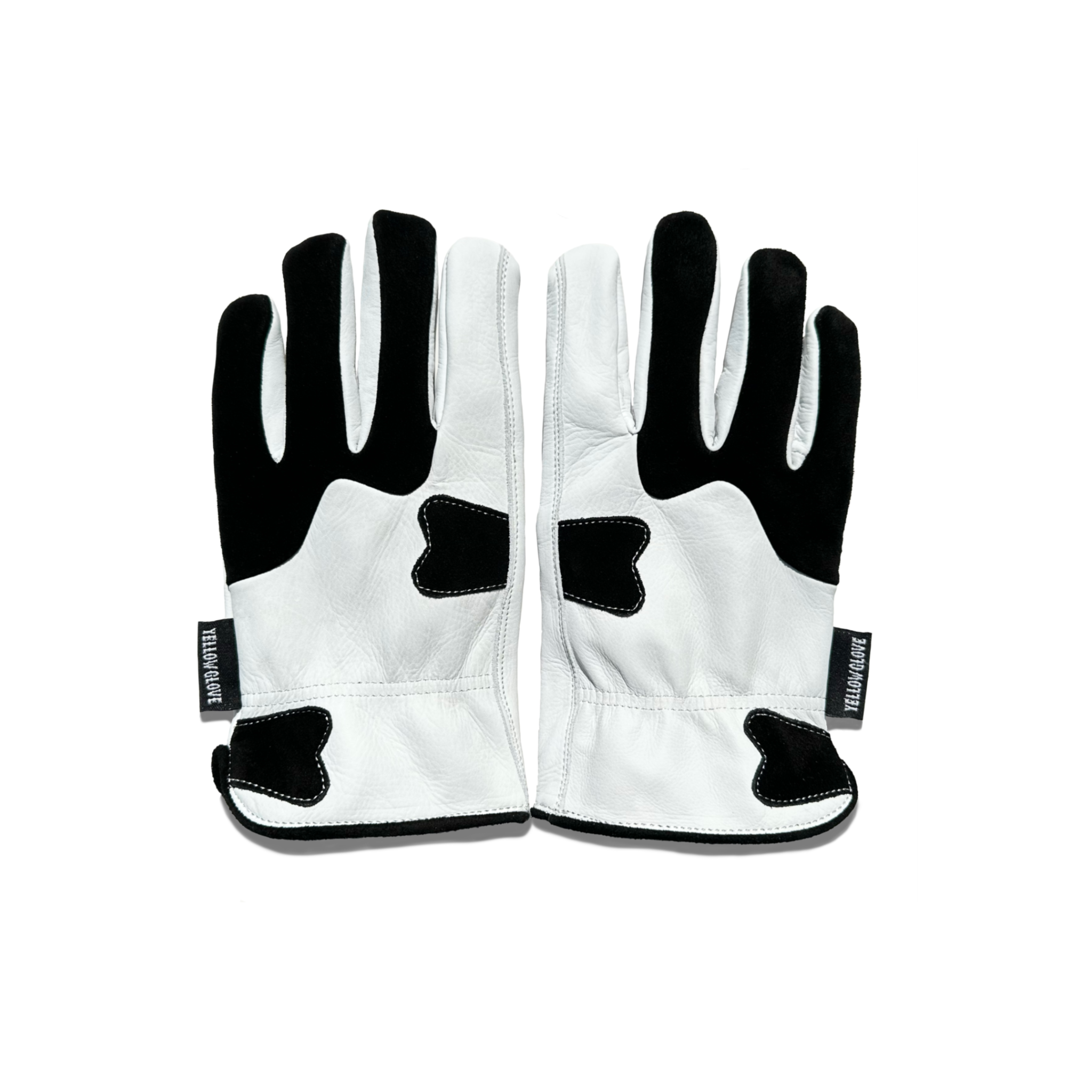 COW GLOVE / MILK WHITE | Yellow Glove