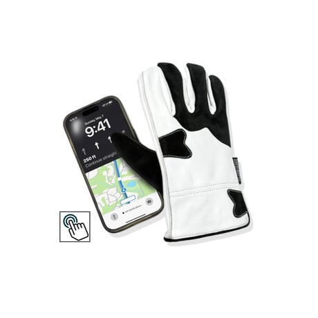 COW GLOVE / MILK WHITE