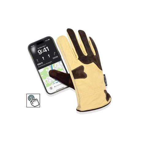 COW GLOVE / MILK BROWN