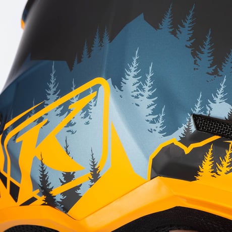 F3 CARBON HELMET ECE<DNA Sunrise - Petrol>
