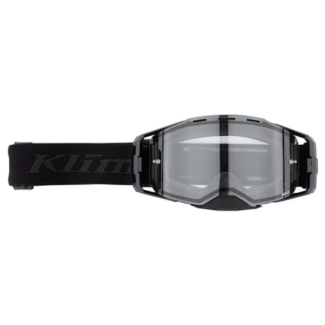 EDGE OFF-ROAD GOGGLE<STEALTH BLACK CLEAR LENS>