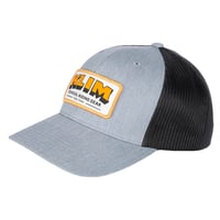ESCAPE MESH BACK HAT<GRAY HEATHER - BLACK>