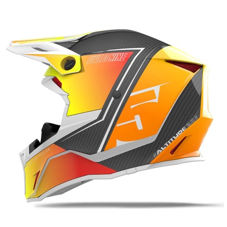 ALTITUDE 2.0 CARBON FIBER HELMET<Orange Pop - Gloss Finish>　snow向け