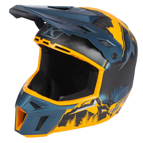 F3 CARBON HELMET ECE<DNA Sunrise - Petrol>