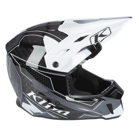 F3 CARBON HELMET ECE<Velocity Black - White>