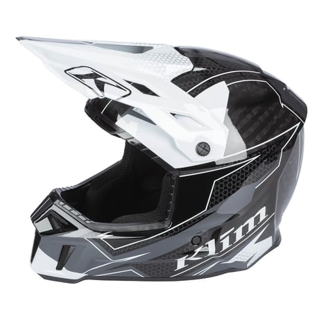 F3 CARBON HELMET ECE<Velocity Black - White>