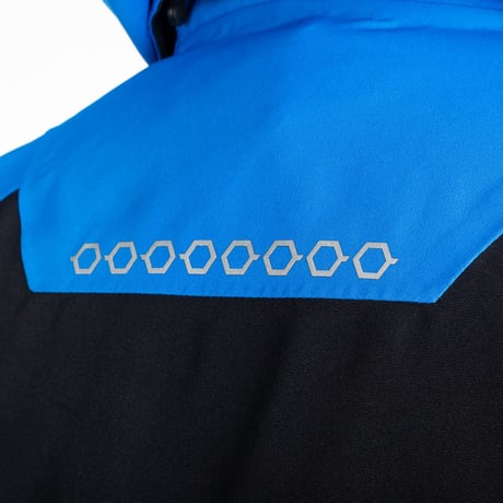 【先行予約】KOMPOUND JACKET<Black - Electric Blue Lemonade>インナーダウン付き