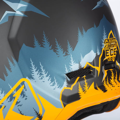 F3 CARBON HELMET ECE<DNA Sunrise - Petrol>