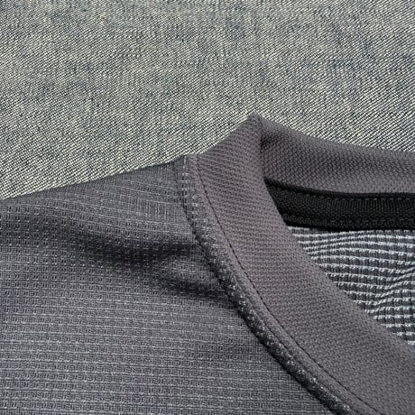 NAOSHIYA CUSTOM FACTORY　DELTA Tシャツ　ポコポコ　グレー