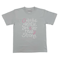 stay strong Tshirt (frosty blue)